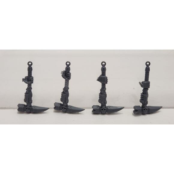 Warhammer 40K Ravenwing Command Squad Dark Knights Corvus Hammer 2 Left/ 2 Right - Picture 1 of 3